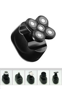 Meilleure vente 6 en 1 <span class=keywords><strong>rasoir</strong></span> électrique étanche lavage visage Massage beauté hommes barbe <span class=keywords><strong>rasoir</strong></span> - Product Image 4