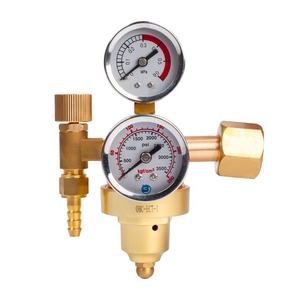 Pantalla de reloj dual 3500psi TIG regulador de flujo de soldadura por arco de argón - Product Image 2