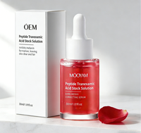 Essence multi-peptides et acide tranexamique PDRN - Sérum multi-peptides et sérum - Essence éclaircissante et raffermissante pour l'hyperpigmentation