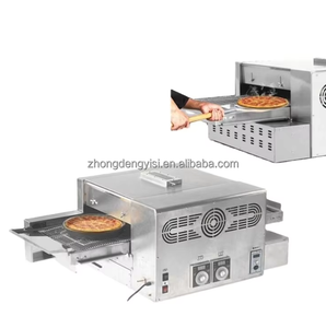 Four à pizza commercial à gaz et électrique, mini-four à tunnel avec convoyeur, 12, 18, 32 pouces, à vendre, équipement de restaurant - Product Image 1