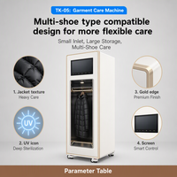 Machine de soin des vêtements grande capacité, armoire de stérilisation UV pour vêtements, pour hôtels, appartements, utilisation en libre-service sans personnel