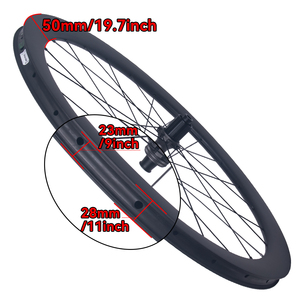 Jeu de roues en fibre de carbone T800 à prix d'usine pour vélos de route - Performance légère pour le cyclisme en montagne, pneus <span class=keywords><strong>tubeless</strong></span>/à tringle 700C - Product Image 6