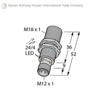 En Stock, Interruptor de Proximidad Inductivo Original BI20U-M30-AP6X-H1141