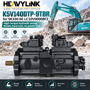 Bomba Hidráulica Principal K5V140DTP-9TBR, Pieza de Excavadora para SK330-6E LC10V00008F2, Bomba de Pistones Neumática - Product Image 2
