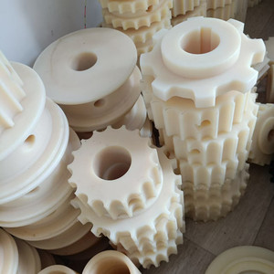 Nailon de alta precisión Pa66 Spur Gears Micro Worm Pinion Plastic Gear Plant - Product Image 3