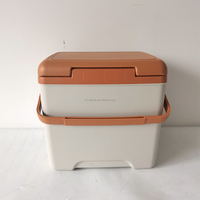 Coffre à glace en plastique portable 13L pour boissons en plein air
