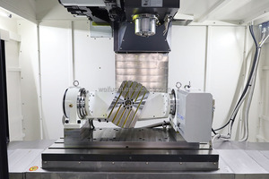 Trung tâm Gia công & các bộ phận trung tâm gia công dọc WF-380 fanuc nhiệm vụ trung bình 3 + 2 Trục CNC phay - Product Image 3