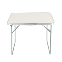 Table pliante Portable 6ft blanc rectangulaire en plastique mobilier d'extérieur pliable jardin restauration salle à manger Camping Tables pliantes