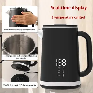 <span class=keywords><strong>Bollitore</strong></span> elettrico dell'<span class=keywords><strong>acqua</strong></span> 304 acciaio inossidabile da 1,6 l 5 <span class=keywords><strong>bollitore</strong></span> elettrico isolante a doppio strato <span class=keywords><strong>per</strong></span> la conservazione del calore - Product Image 4