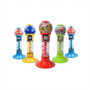 Máquina Expendedora de Cápsulas de Goma de Mascar en Espiral de Alta Calidad, Marca FRO, con Juguetes en Cápsulas o Pelotas Saltarinas, Enchufe Estadounidense, para Mayores de 8 Años - Product Image 1