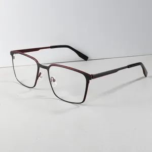2023 नई फैशन वर्ग धातु ताल तख्ते ऑप्टिकल निर्माताओं धातु चश्मा Eyewear चश्मा फ्रेम