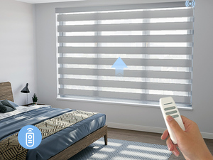 Stores zébrés électriques pour fenêtres de <span class=keywords><strong>caravane</strong></span> - Installation intégrée, design simple, options occultantes et translucides, design moderne - Product Image 5