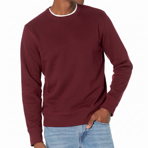 Sweat-shirt à capuche personnalisé ODM pour homme, en coton lourd 100% (280 g/m²), col rond, impression et broderie, vente en gros, TKAN7764 - Product Image 1