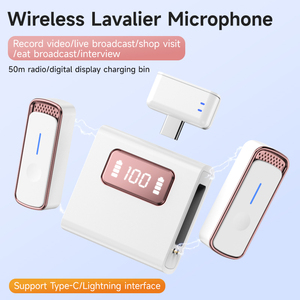 Microphones <span class=keywords><strong>sans</strong></span> <span class=keywords><strong>fil</strong></span> miniatures pour diffusion télévisuelle SX88 2.4G 2024, microphones <span class=keywords><strong>cravate</strong></span> magnétiques pour conférence - Product Image 2