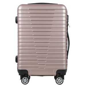 Valise rigide rayée durable avec roulettes pivotantes, serrure TSA et <span class=keywords><strong>fermeture</strong></span> <span class=keywords><strong>éclair</strong></span> YKK pour voyages, affaires, université, OEM/ODM - Product Image 1