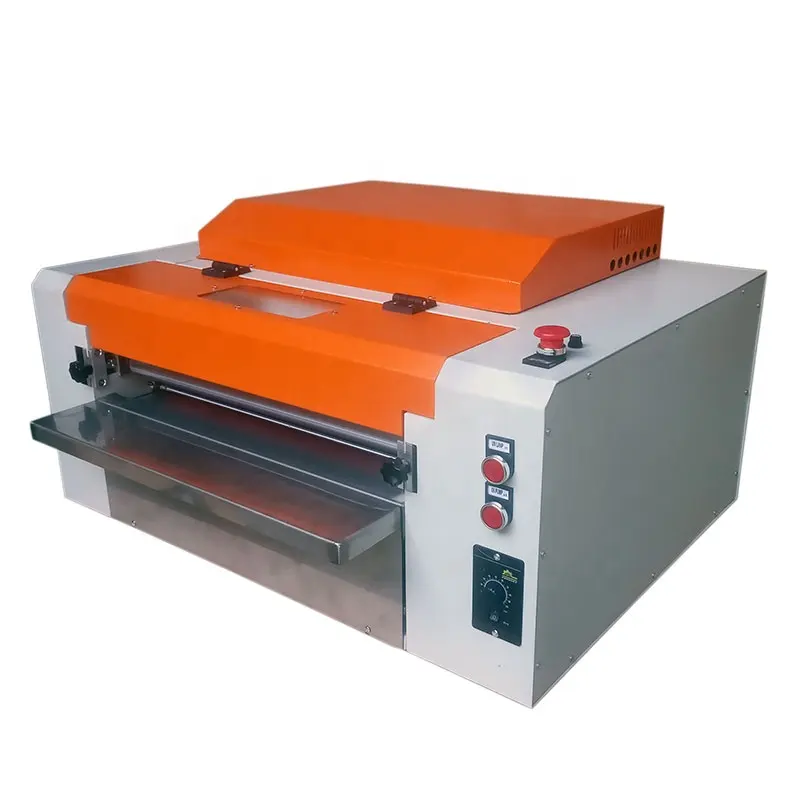 Factory direct supply High Glossy Desktop UV coater 18inch High Glossy Uv Coating Machine For paper