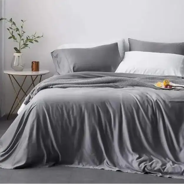 प्राकृतिक 100% बांस 300 टी के लिए कपड़े घर बिस्तर सेट/बांस चादर कपड़े