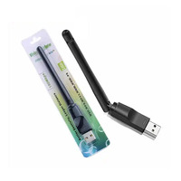 Adaptador Wifi USB 2.0 de 150 Mbps con Tarjeta de Red 802.11n y Chipset RTL8188