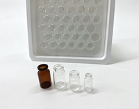 Flacons stériles RTU de 10 ml, qualité pharmaceutique, en verre borosilicate, flacons d'injection avec bouchon en caoutchouc