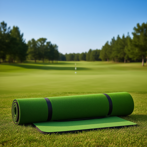 Tapete de Golf para Práctica, 5 x 4 Pies, Material PP, para Entrenamiento en Interiores y Exteriores - Product Image 2