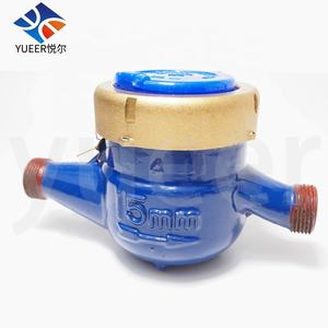 DN15 DN20 Huishoudelijke Multi-Jet Type Hoge Gevoeligheid Messing Ijzer Digitale Koud Water <span class=keywords><strong>Flow</strong></span> <span class=keywords><strong>Meter</strong></span> Instrument - Product Image 2