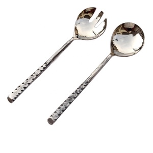 Ensembles de service en acier inoxydable avec poignée à battement dur, miroir brillant poli à la main, ensembles de dîner en acier inoxydable - Product Image 1