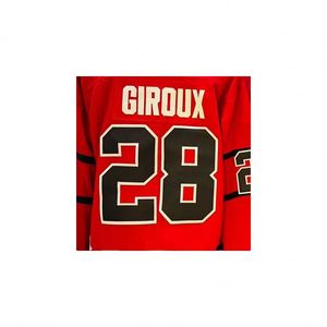 เสื้อเจอร์ซีย์ออตตาวาคลอเดกีโรซ์สีแดงเสื้อเจอร์ซีย์ทีมชาติปักลาย - Product Image 1