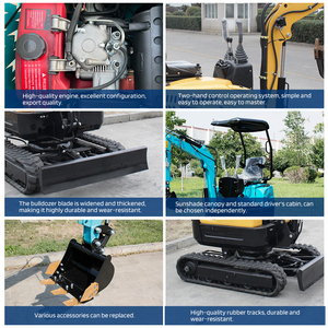 New Arrival 1Ton Mini <strong>Excavator</strong> with Drill Attachment for Construction - Product Image 6