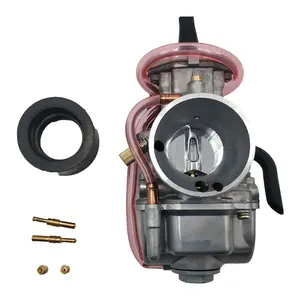 Karbüratör 30mm OKO30 PWK30 2-Stroke yarış düz yan PWK Carb W/güç Jet KTM OKO 30