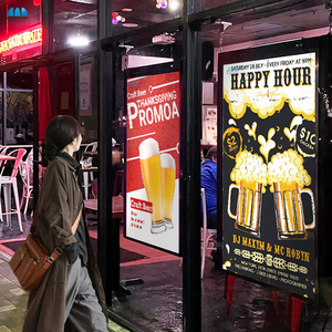 32/43/49/55 Inch Semi-Outdoor Android <strong>Digital</strong> Signage | Shop Window Facing HD Poster Monitor, Advertising Player <strong>LCD</strong> <strong>Display</strong> - Product Image 1