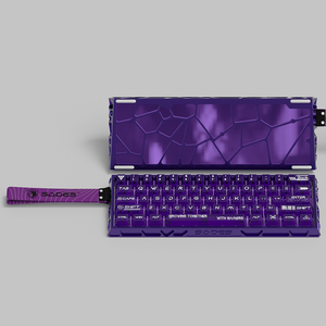 <span class=keywords><strong>Clavier</strong></span> de jeu pour PC filaire avec interrupteurs magnétiques SADES, rétroéclairage RVB, châssis en aluminium CNC, 61 touches, touches transparentes, <span class=keywords><strong>clavier</strong></span> mécanique - Product Image 5