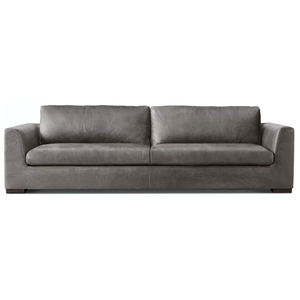 Divano di Alta Gamma <span class=keywords><strong>Modena</strong></span> con Braccioli Affusolati per <span class=keywords><strong>Ufficio</strong></span> e Soggiorno, Set di Divani Personalizzabili con Cuscini in Pelle e Struttura in Legno Massello - Product Image 3