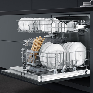 8-12 Ensembles de lave-vaisselle encastrable automatique de type tiroir en acier inoxydable avec désinfection et séchage intégrés, pour usage industriel - Product Image 2
