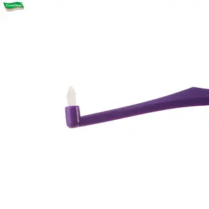 Plastic Orthodontic Teeth Adult Toothbrush Single Tuft Brush