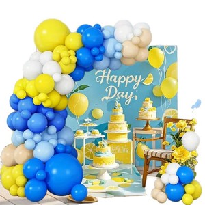 Ballons décoratifs pour enfants et adultes, ballons en latex gonflables à l'hélium, décoration de fête, guirlande de ballons, kit d'arche de ballons - Product Image 5