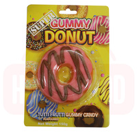 Holyewood 150G Donut Grote Gram Gummy Fruit Gemengd Snoep 3d 150G Donut Grote Gram Gemengde Doos Heerlijke Halal Fruitige Zoete Suiker