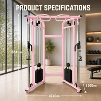Système de musculation multifonction tout-en-un pour la maison, machine Smith avec rack de musculation, équipement d'entraînement de force pour la salle de sport