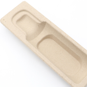 Moulage de Style vierge de pulpe de bagasse de canne à sucre compostable écologique de haute qualité pour le plateau d'emballage de cosmétiques - Product Image 6
