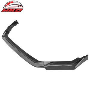 Front Bumper Lip Fits For Civic FL5 2023-2025 Type R Hatchback AK ABS Carbon Fiber Print High Quality Auto <b>Parts</b> Body Kit - Product Image 4
