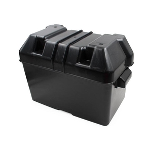 Boîtier de batterie en plastique 320*180*200mm avec bornes de connexion et couvercle, kit de démarrage pour voiture et camping-car - Product Image 1
