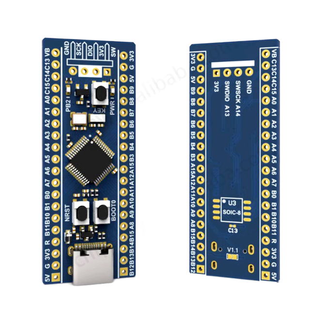 #CKW5210 STM32F103CBT6 128K Flash Type-C Core Development Board with Original Chips Sensor Modules and Kits