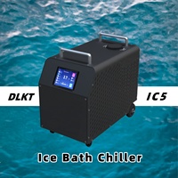 Refroidisseur de bain refroidi à l'air de luxe 2HP couleur personnalisée 220V moteur d'eau domestique à glace à haute efficacité en acier inoxydable Durable