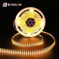 Tira de Luces LED de Alta Densidad de 5 mm, DC 12v 24v 10W Smd2835, Adhesiva, Cortable en 120D, Plateada, en Oferta