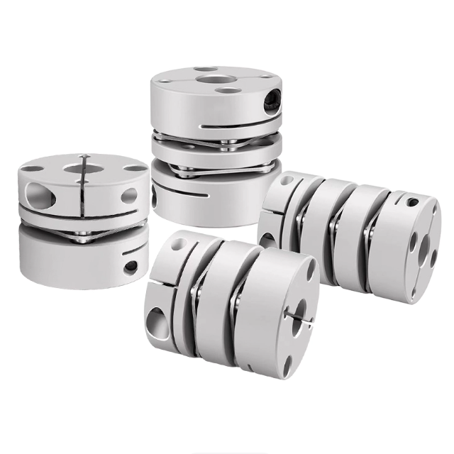 D44mm L50mm Aluminum Alloy Single Diaphragm Coupling Double Diaphragm Coupling Ball Screw Motor Shaft Couplings