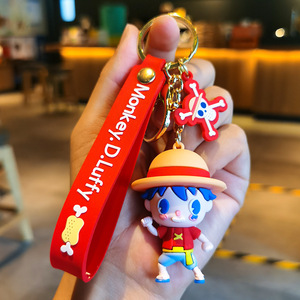 Key Chain Cool Cartoon Luffy <strong>Mini</strong> Piece Chopper <strong>Keychain</strong> Car Key 3D Doll Pendant Backpack Decoration Promotional Gift Keyrings - Product Image 6
