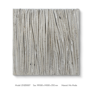Hand Painted 3D Wrinkle Crack Texture Abstract Oil <b>Painting</b> Modern Minimalist Relief Wall Art for Living Room Hotel Decor 2512D0 - Product Image 2