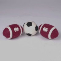 Pelotas Deportivas de Fieltro, Fútbol, Baloncesto, Voleibol, Rugby, Béisbol, Tenis, Juguetes Montessori Hechos a Mano, Ecológicos, SAMYAK, Deportes para Niños