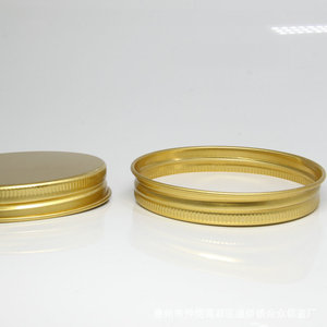Tapas de botella de 63mm de diámetro Tapas de rosca de aluminio de metal plateado 63/400 para contenedores de tarros - Product Image 5