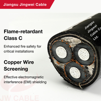 Harga Pabrik Kabel XLPE 3 Inti 35kV 185mm 240mm 300mm Kabel Daya Paduan Aluminium untuk Penggunaan Industri