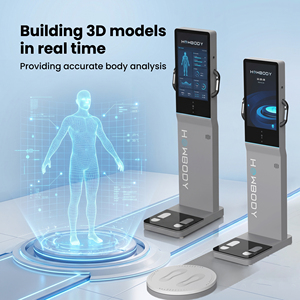 <span class=keywords><strong>Balance</strong></span> connectée intelligente HOWBODY pour la gym et le fitness, analyse 3D du corps, pèse-personne numérique, analyse de la graisse corporelle, IMC, scanner corporel 3D complet - Product Image 4